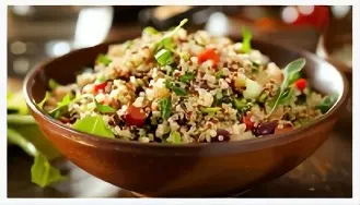risotto de quinoa ellibroderecetas.com